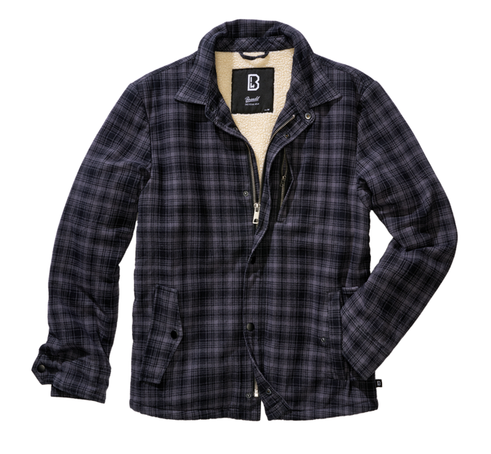 Brandit Classic Sherpa jakna, anthra-black