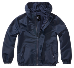 Brandit Summer Frontzip Windbreaker otroška jakna, mornarsko modra