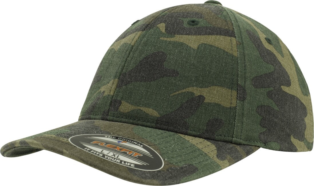 Brandit Flexfit Garment Camo kapa s zanim učinkom, woodland