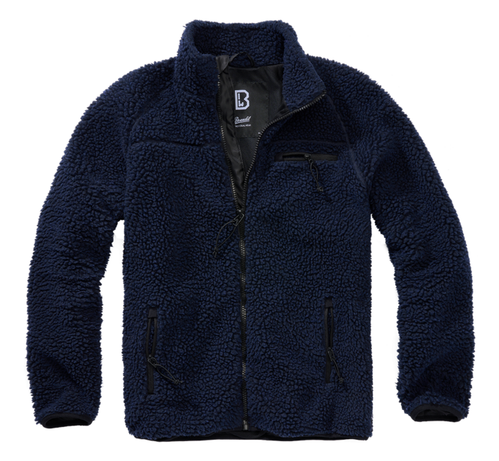 Brandit Teddyfleece jakna flisasta, mornarsko modra