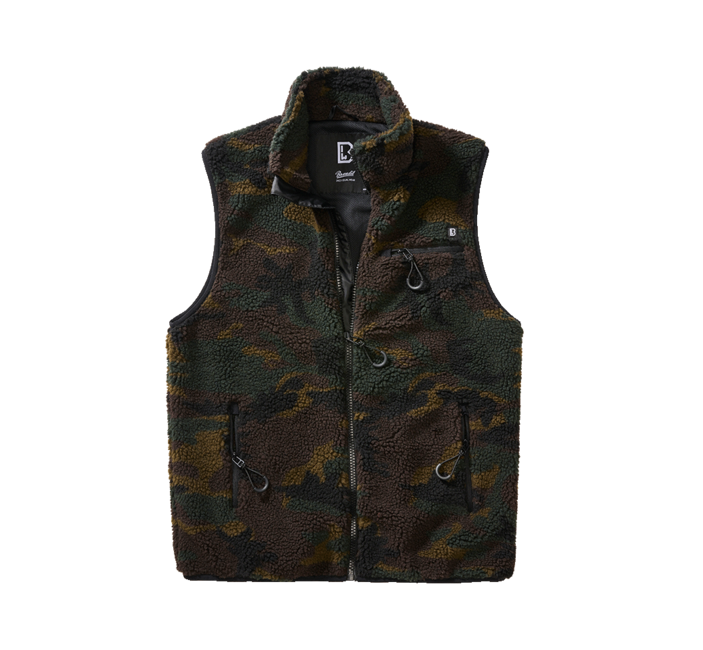 Brandit Teddyfleece telovnik flisasti, woodland