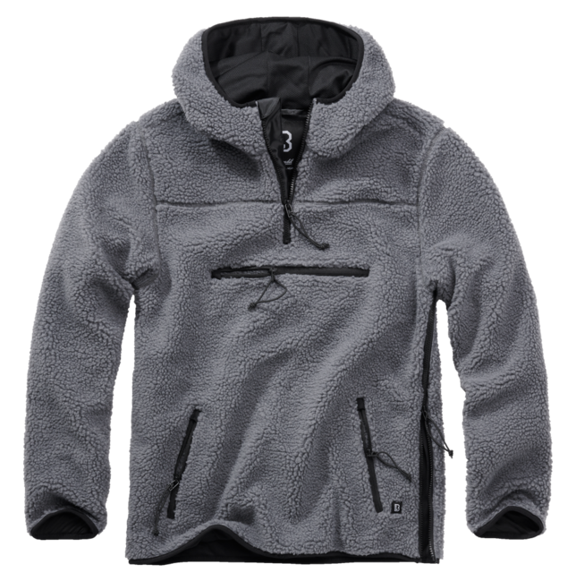 Brandit Teddyfleece Worker flisasti pulover, antracit
