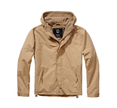 Brandit Frontzip Windbreaker Jacket, Camel