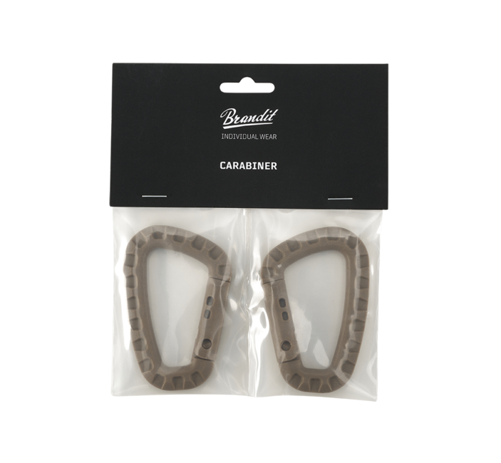 Brandit Carabiner 2 Pack, Camo