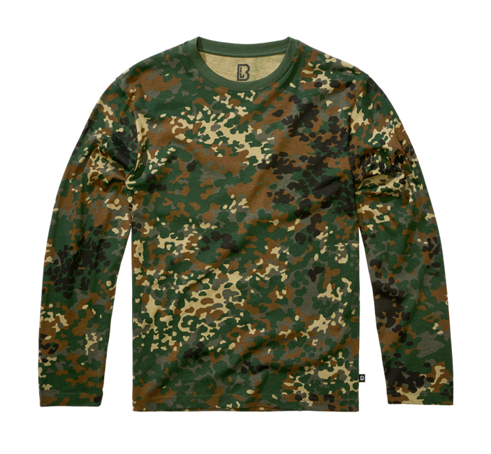 Brandit Premium majica z dolgimi rokavi, flecktarn