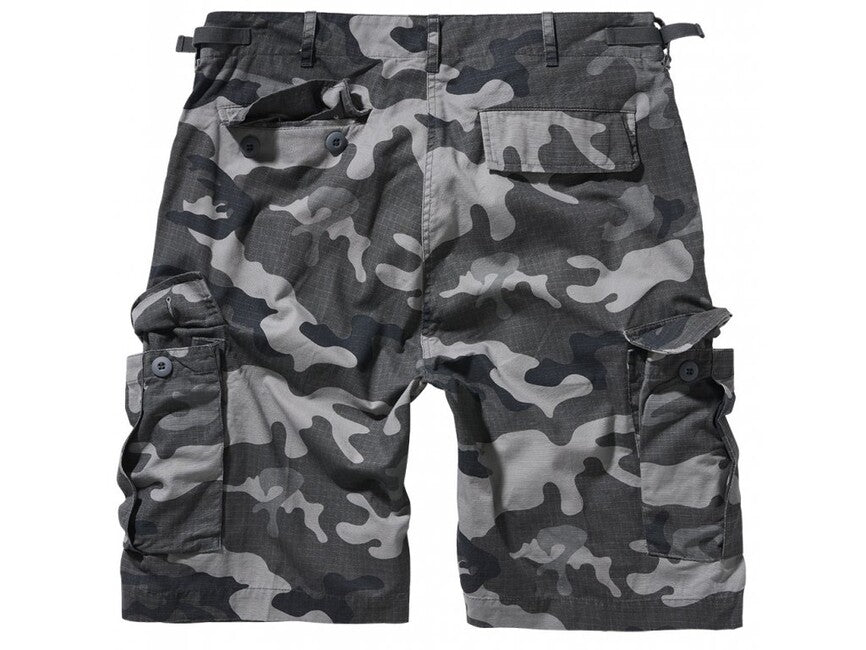 Brandit BDU kratke hlače Ripstop, grey camo