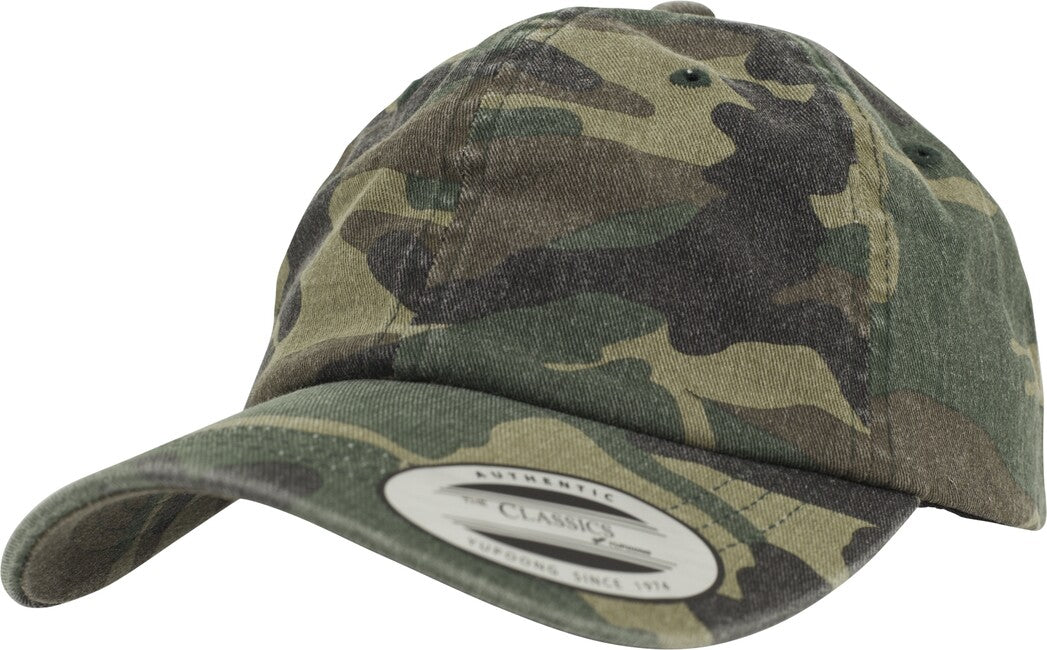 Brandit Low Profile Camo kapa z izperenim učinkom, woodland
