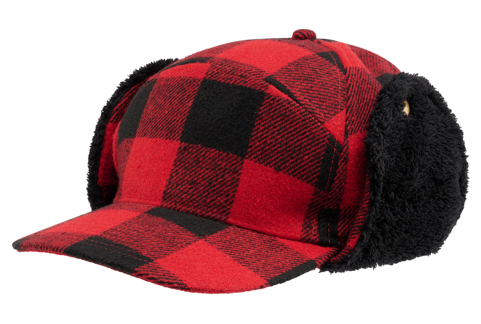 Brandit Lumberjack zimska kučma, rdeče črna