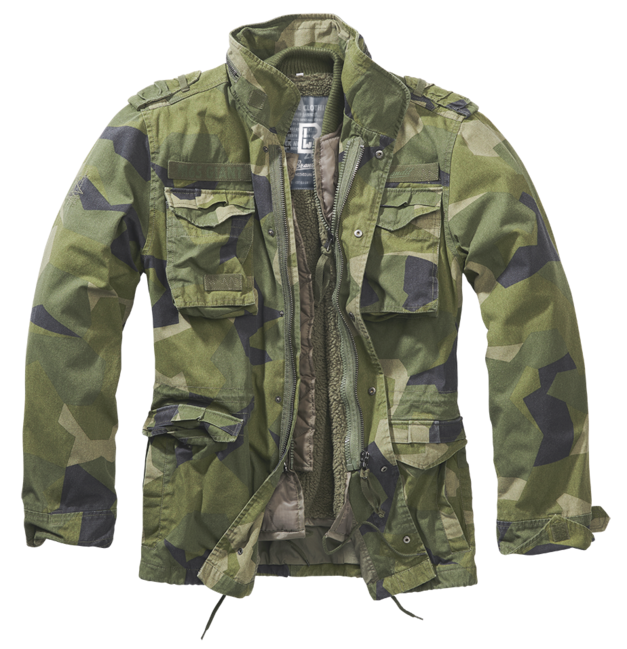 Brandit M65 Giant zimska jakna Swedish Camo M90
