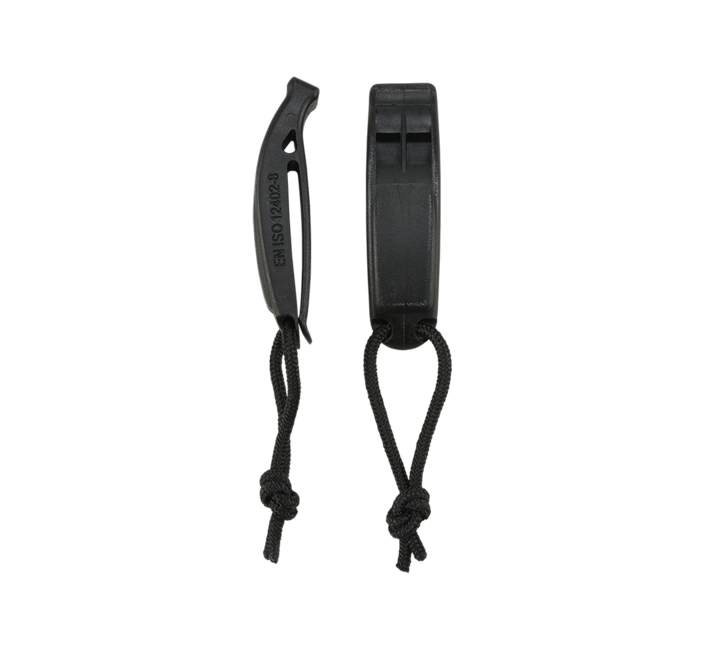 Brandit MOLLE signalna piščalka 2 pack, črna