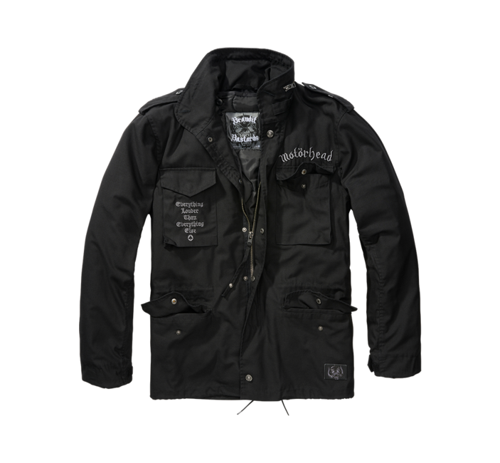 Brandit Motörhead M65 Classic jakna, črna