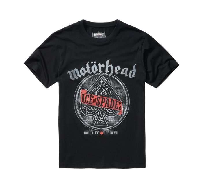 Brandit Motörhead Ace of Spade majica, črna