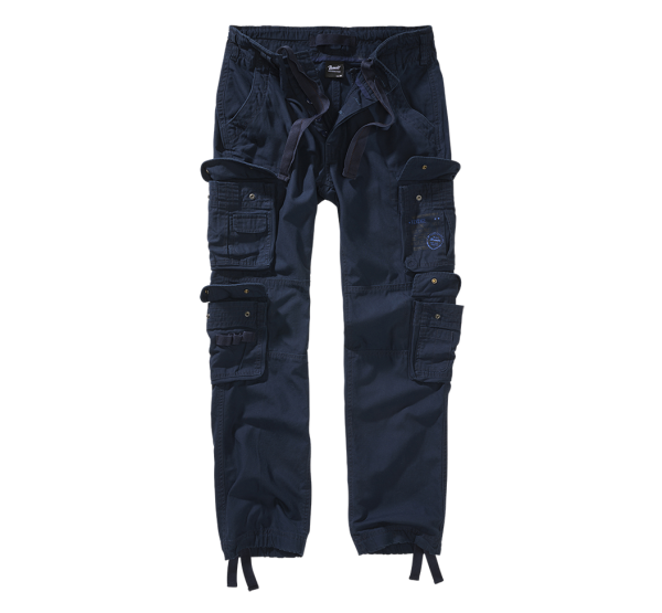 Brandit Pure Slim Fit hlače, modra
