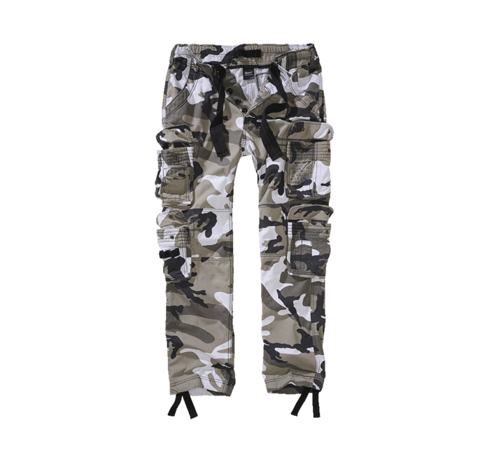 Brandit Pure Slim Fit črne hlače, urban