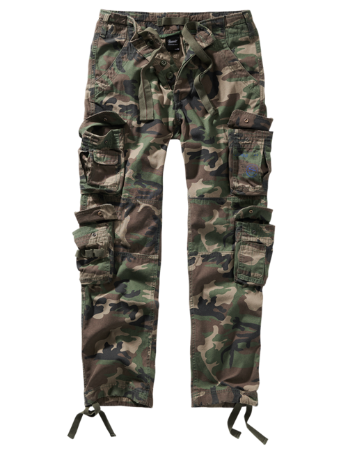 Brandit Pure Slim Fit hlače, woodland