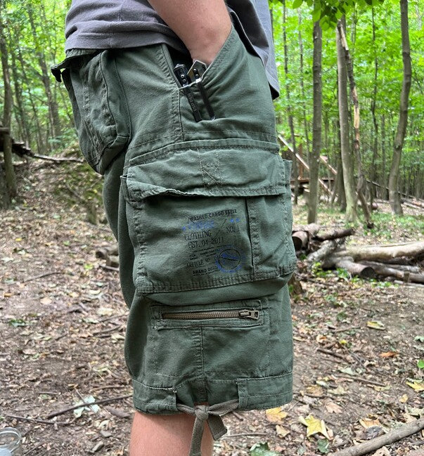 Brandit Savage Vintage kratke hlače, Swedisch camo