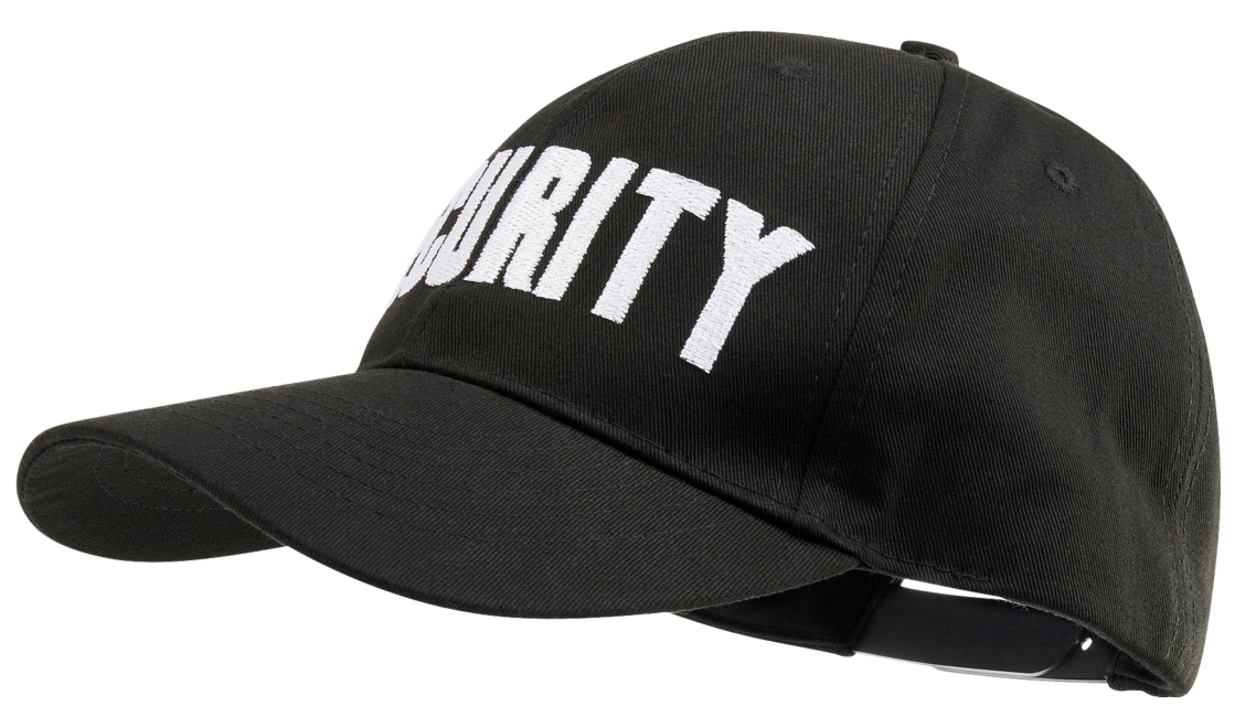 Brandit Security kapa, črna