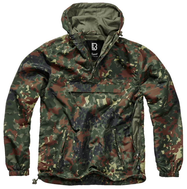 Brandit Summer Windbreaker softshell jakna, flecktarn