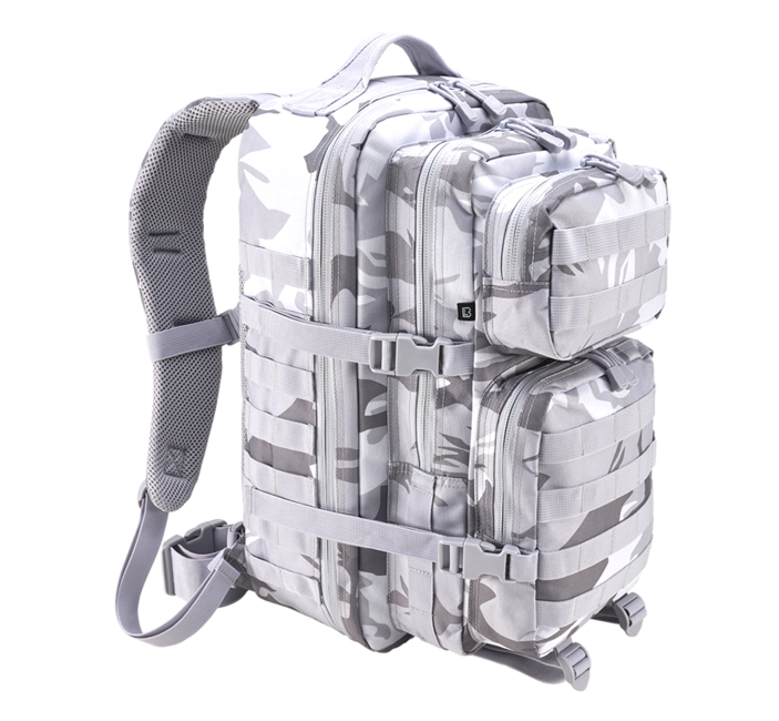 Brandit US Cooper nahrbtnik Large, blizzard camo 40L