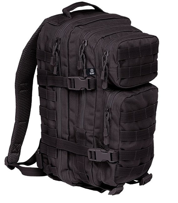Brandit US Cooper Medium Backpack, Black 25L