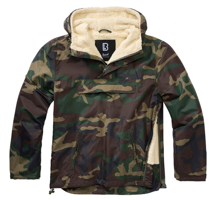 Brandit Windbreaker Sherpa softshell jakna, Woodland