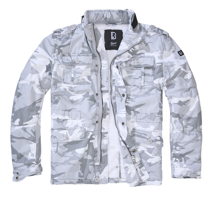 Brandit Britannia zimska jakna, blizzard camo