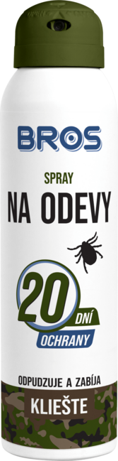 BROS Σπρέι Ρούχων κατά των Τσιμπούνιων 90 ml