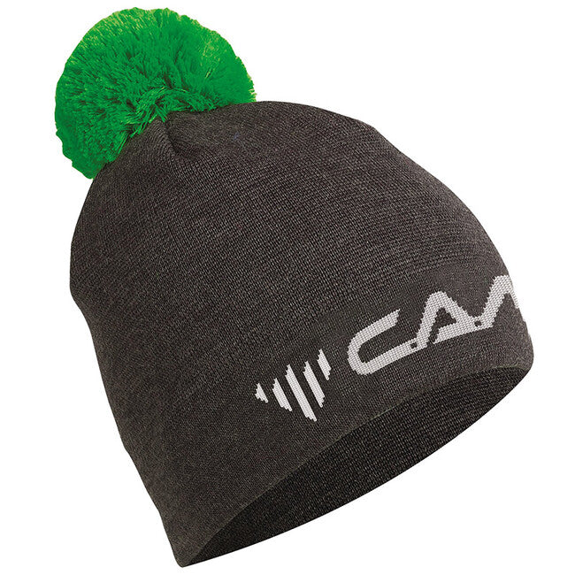 CAMP Tom Beanie kučma s pompomom, zelena