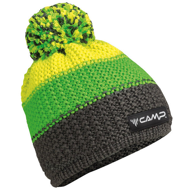 CAMP Joe Beanie pletena kapa iz volne Merino, zelena
