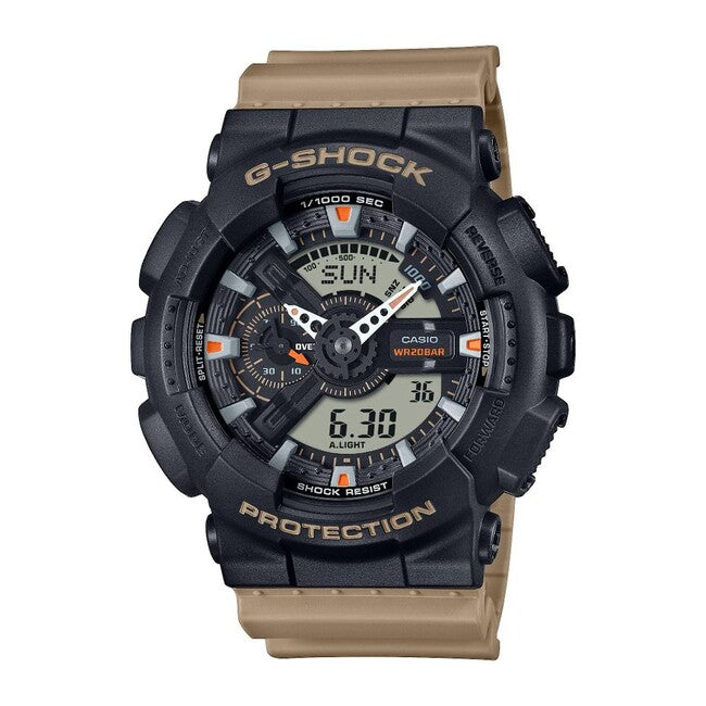 Casio G-Shock GA-110TU-1A5ER ura, črna/rjava