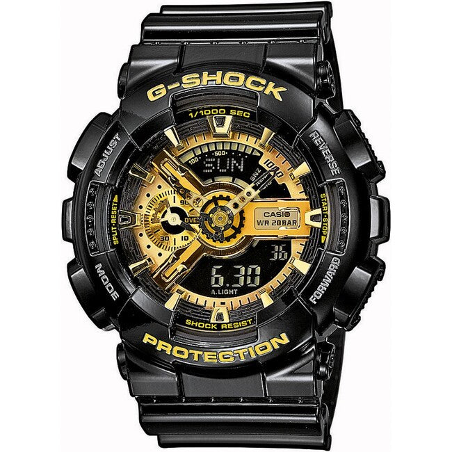 Casio G-Shock GA-110GB-1AER ročna ura, črna/zlata