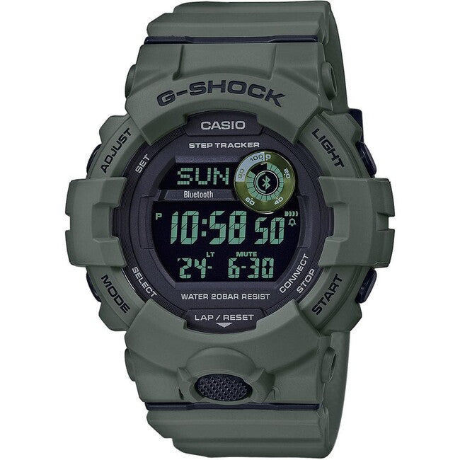 Casio G-Shock GBD-800UC-3ER ročna ura, črna/zelena