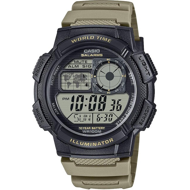 Casio AE-1000W-5AVEF ure, siva