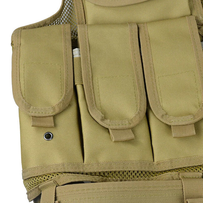 Dragowa Tactical telovnik taktični, črn
