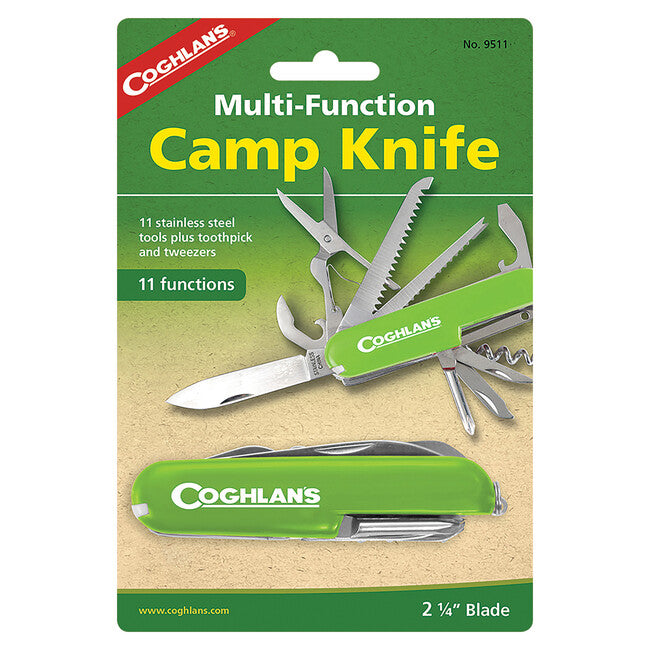 Coghlans Camp preklopni nož 11 funkcij