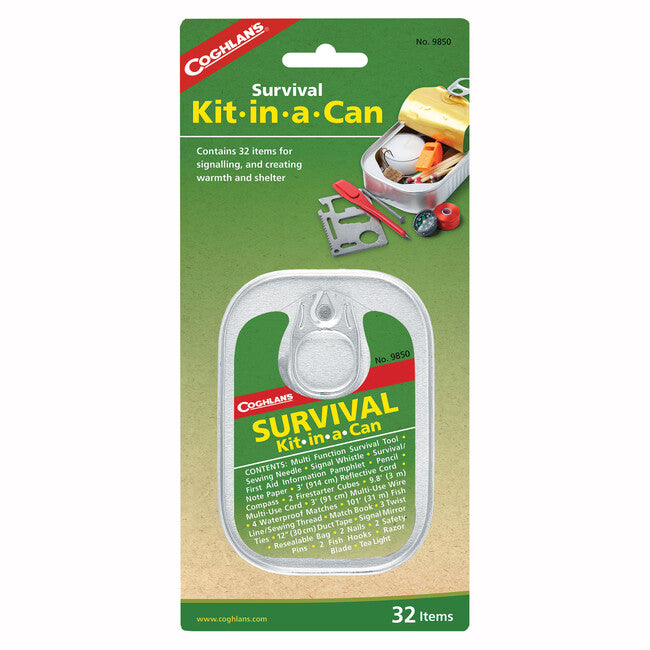 Coghlans Kit-in-a-Can komplet za preživetje