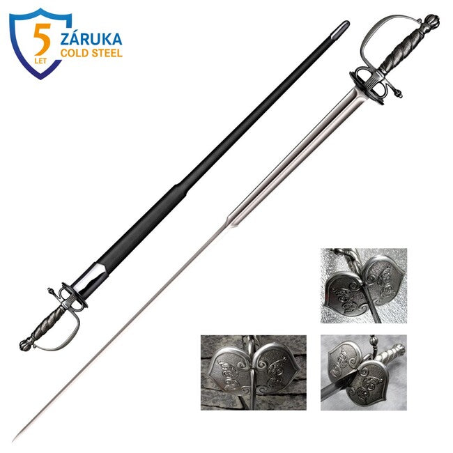 Cold Steel Colichemarde Sword evropski zgodovinski nož