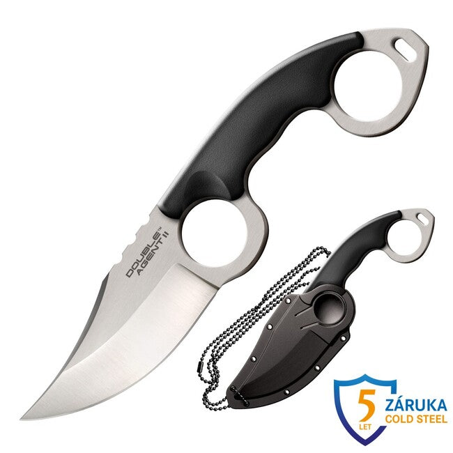 Cold Steel Double Agent II μαχαίρι με σταθερή λάμα (AUS8A)