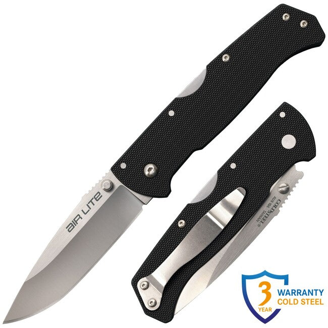 Cold Steel Air Lite Drop Point Folding Knife (AUS10A)