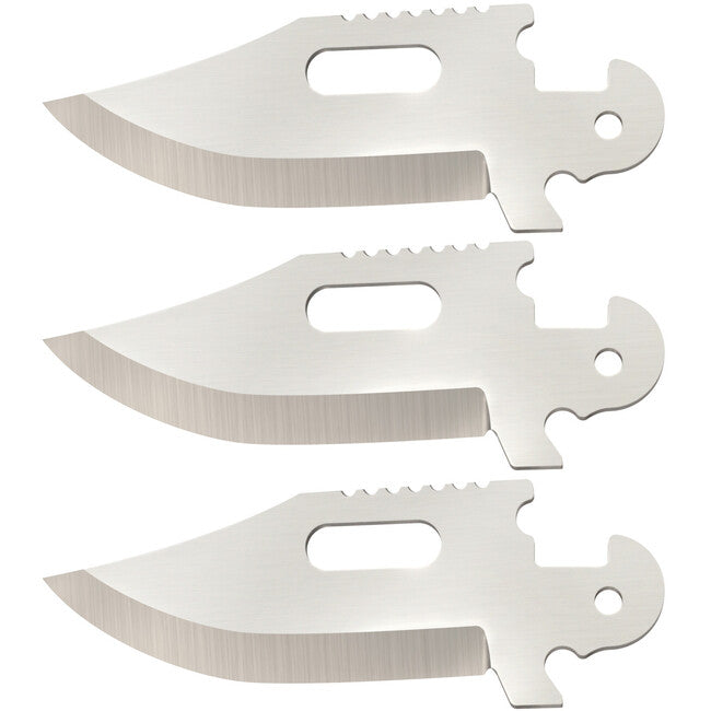 Cold Steel Click N Cut preklopni nož, 3-balenje z Bowie rezili