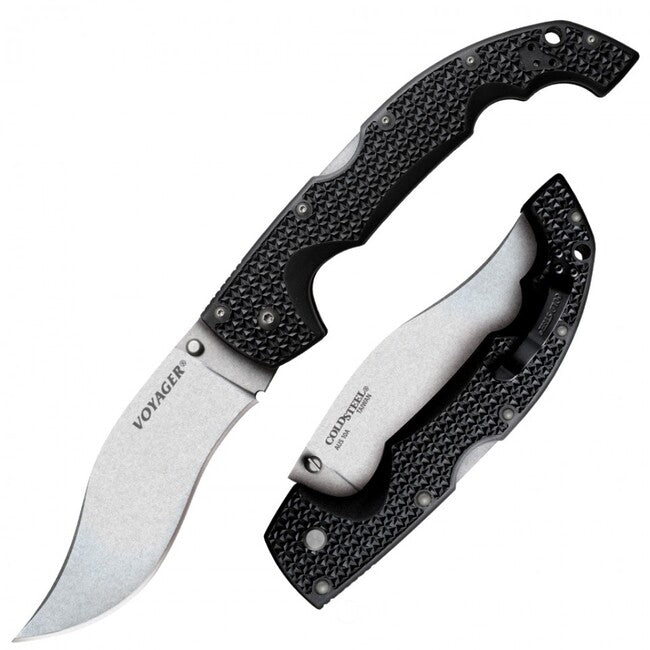 Cold Steel Extra Large Voyager Vaquero Folding Knife Plain Edge AUS10A