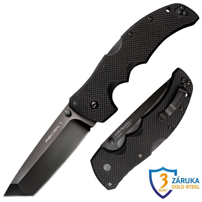 Cold Steel Recon 1 Tanto Point Folding Knife Plain Edge (S35VN)
