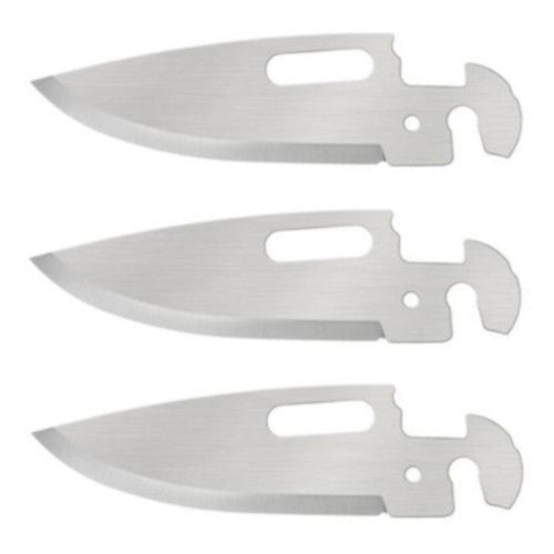 Cold Steel Untitled.Folding Click n Cut preklopni nož 3-balenie, rezila s hladkim robom