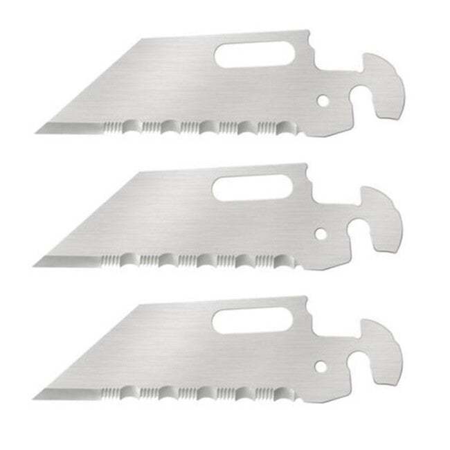 Cold Steel Untitled Folding Click n Cut preklopni nož, nazobčano rezilo, 3-pakovanje