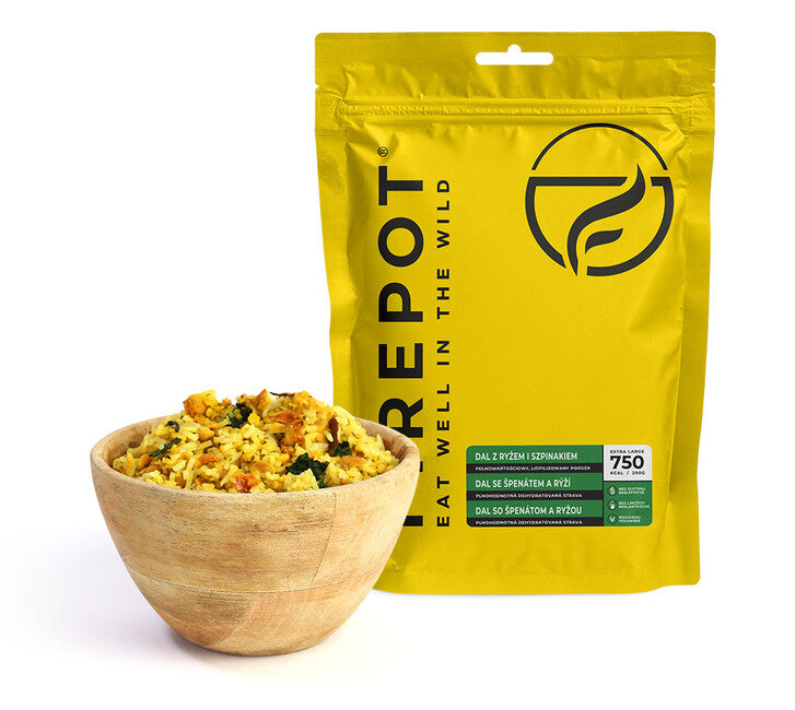 Firepot Spinach and Rice XL, 200g