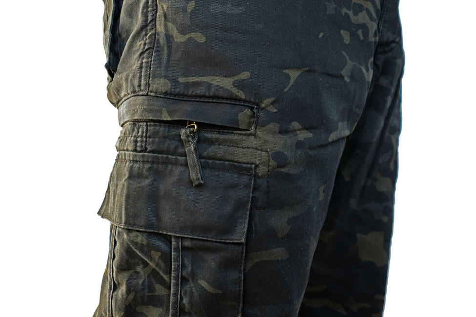 Loshan Ragnar hlače vzorec moški, dark camo
