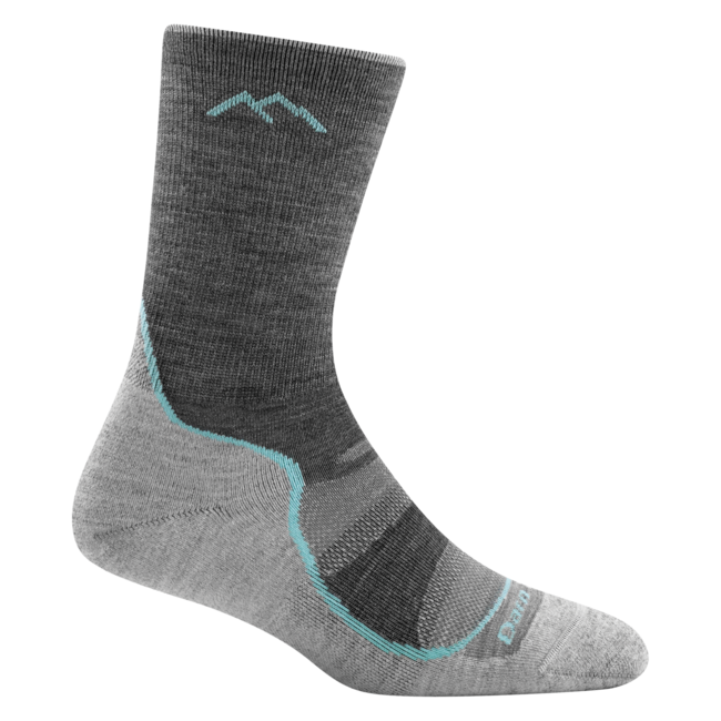Darn Tough Light Hiker Micro Crew Socks, Slate