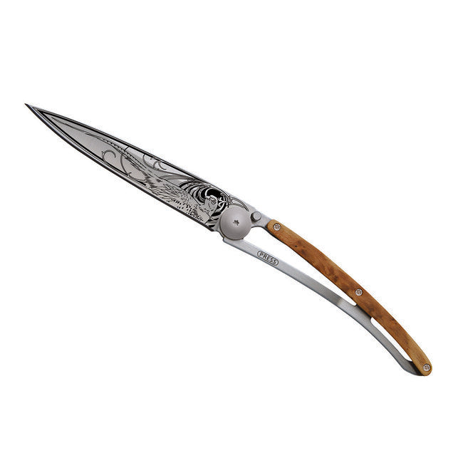 Deejo Nature preklopni nož juniper wood Pheasant