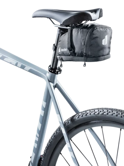 Deuter Bike Bag 1.1 + 0.3 torba za kolo, črna
