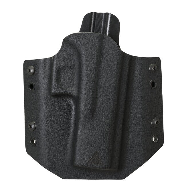 Direct Action® G17 OWB NO LIGHT tok Kydex Full (straight loops), črn